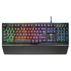 TRUST - Teclado Gamer GXT 860 Thura RGB Semimecánico - PS
