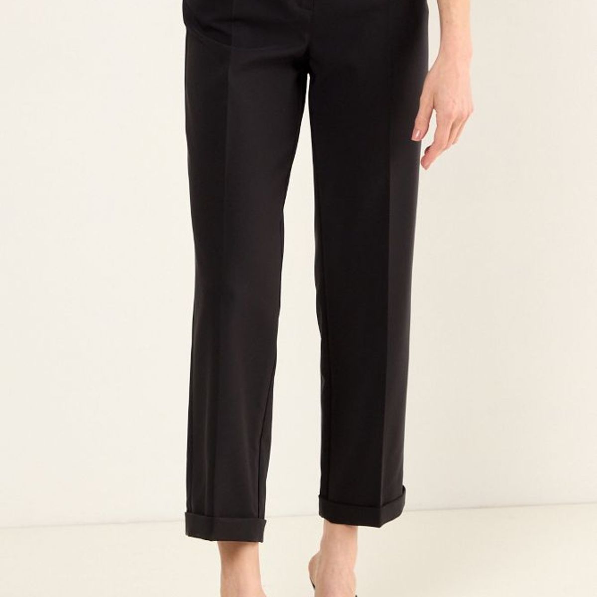 MA GRIFFE - Pantalon Formal Mujer Negro Magriffe