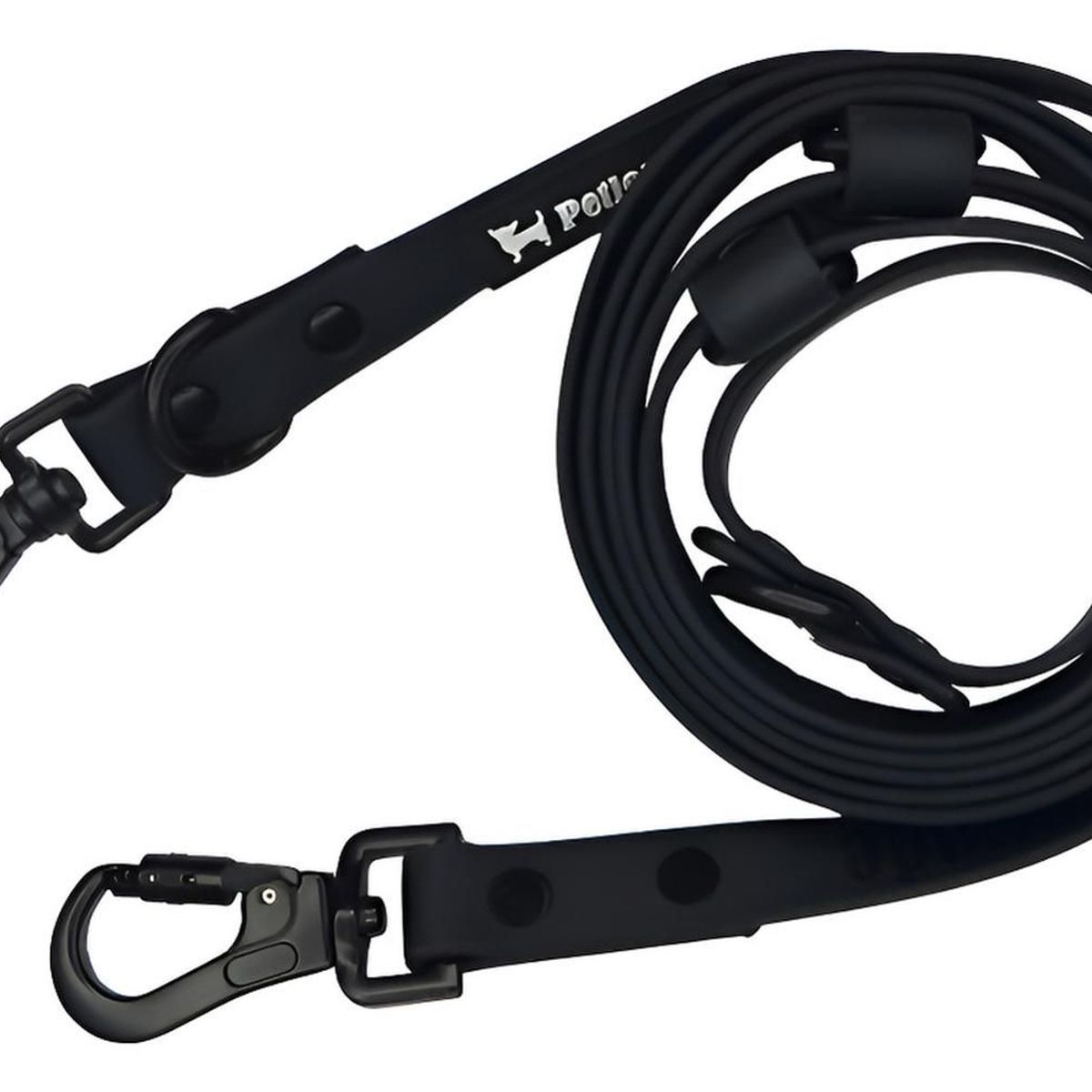 PETLOUNGE - Petlounge Correa De Paseo Manos Libres Para Mascotas Perros - Negro