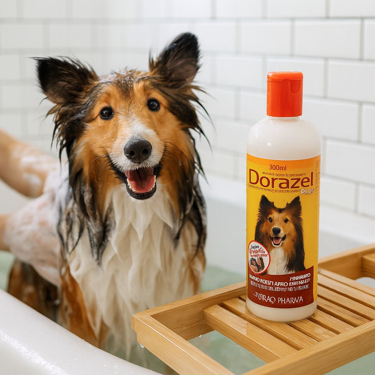 DRAG PHARMA - Dorazel Plus Shampoo Antiparasitario Para Perros 300ml N/a