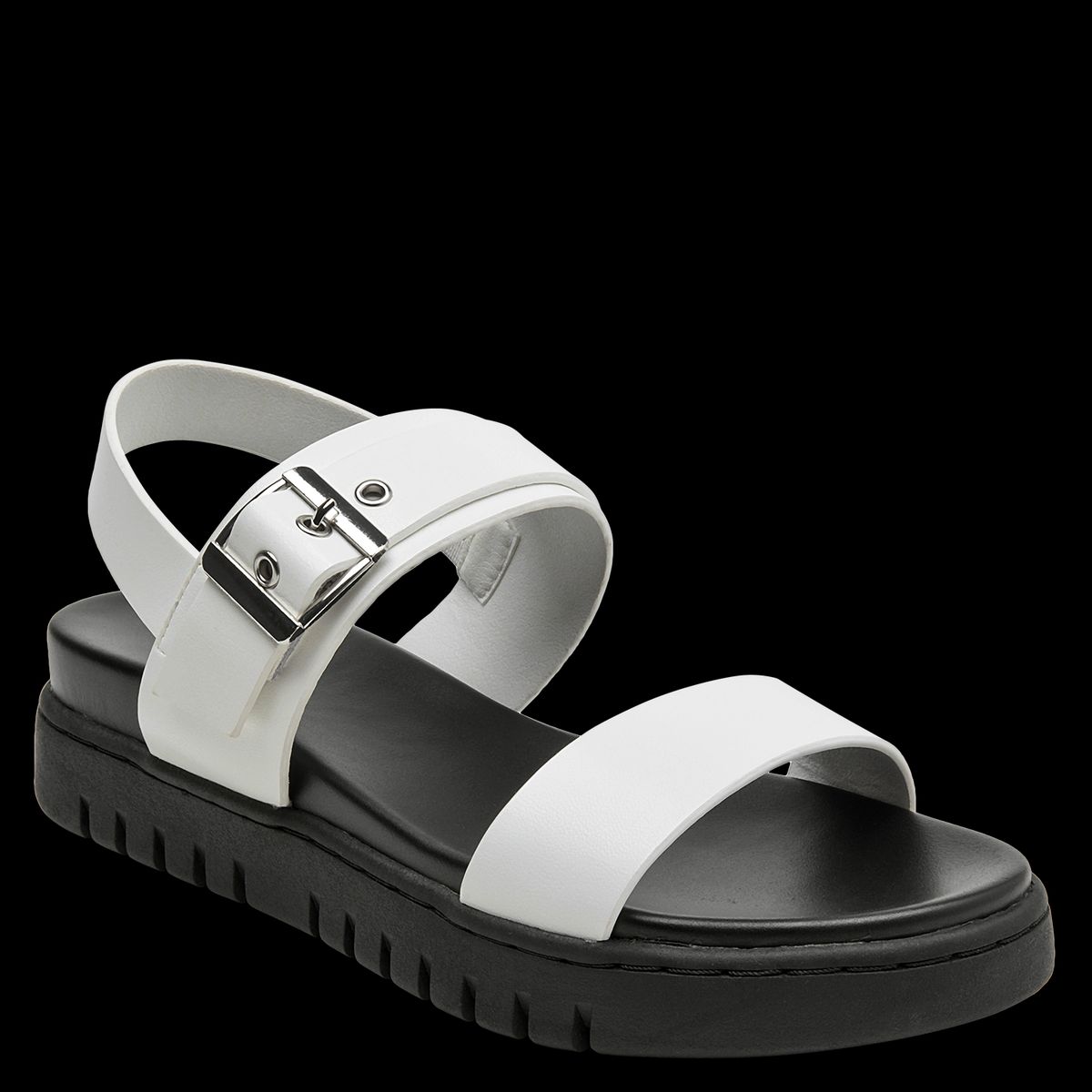 BRUNO ROSSI - Sandalia Mujer Casual Blanco Bruno Rossi