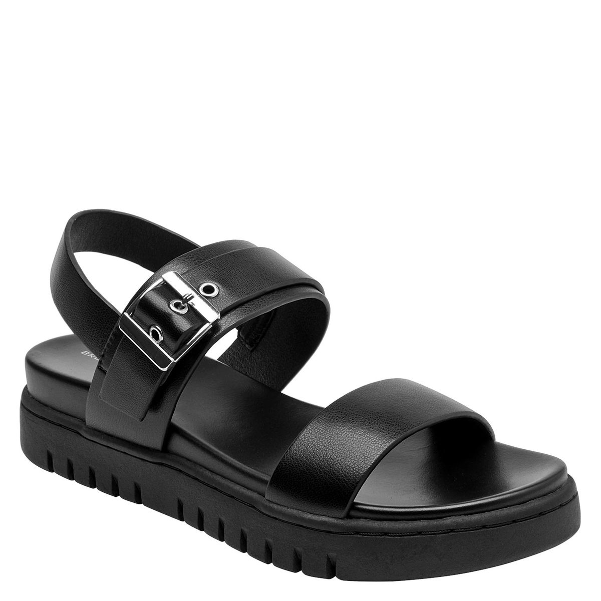 BRUNO ROSSI - Sandalia Mujer Casual Negro Bruno Rossi
