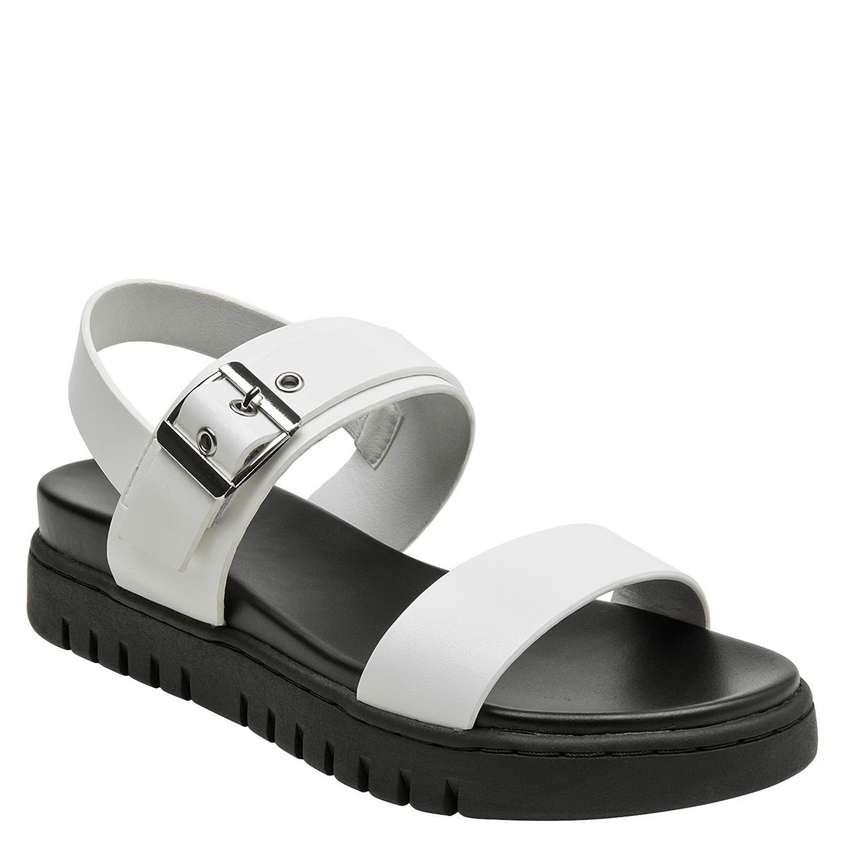 BRUNO ROSSI - Sandalia Mujer Casual Blanco Bruno Rossi