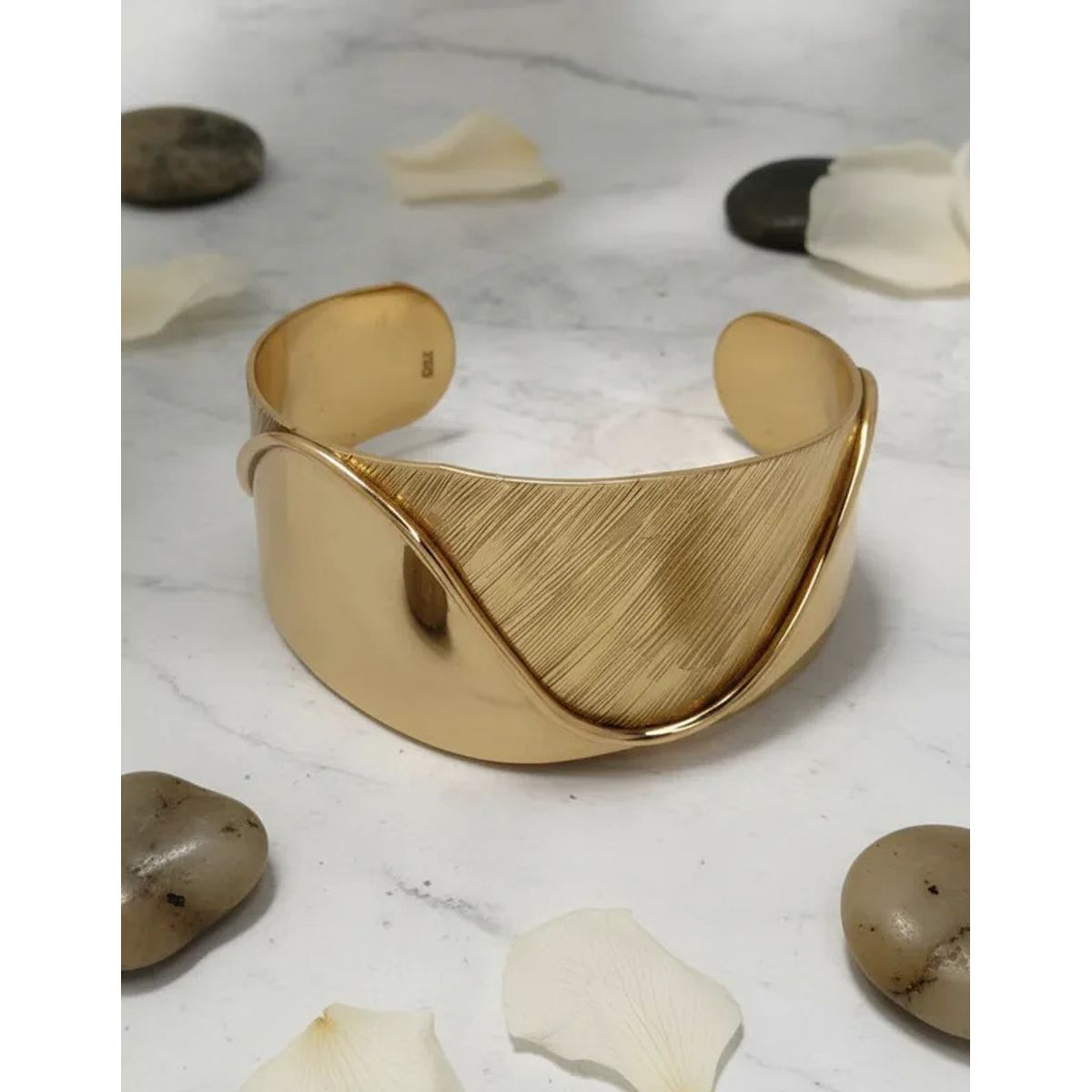GENERICO - Pulsera Brazalete De Cobre Artesanal Adaptables Ajustable Terapia Artritis Con Caja