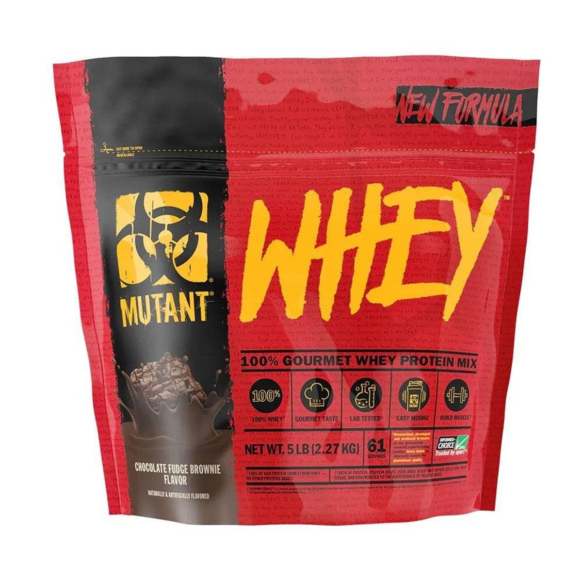 MUTANT - Whey 5 lbs Mutant - Chocolate Fudge