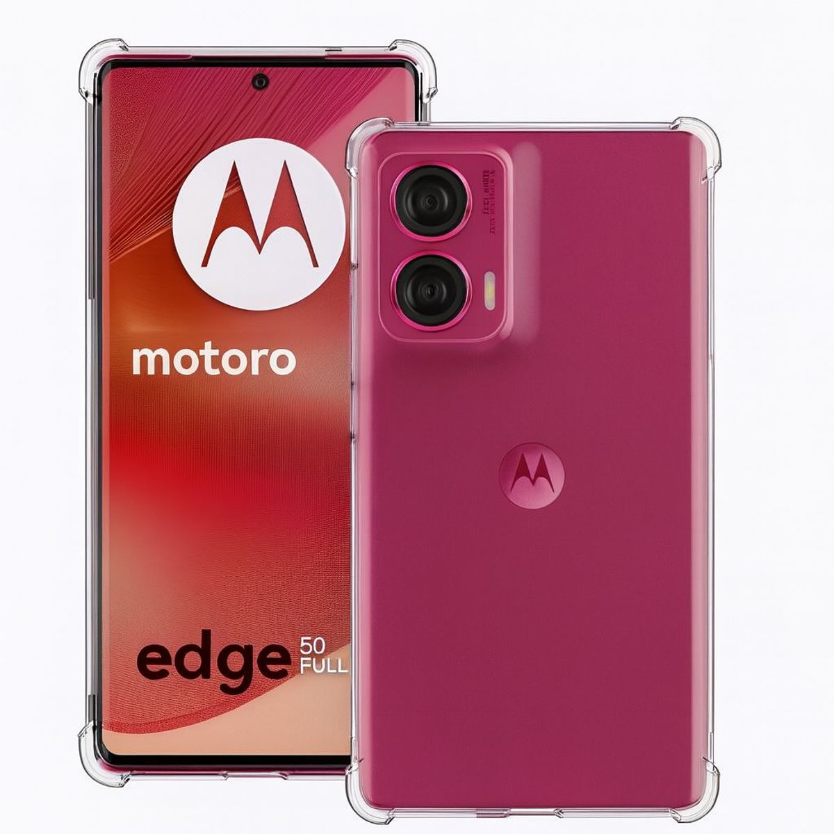 GENERICO - CARCASA TRANSPARENTE ANTIGOLPE REFORZADA PARA MOTOROLA EDGE 50 FUSIÓN