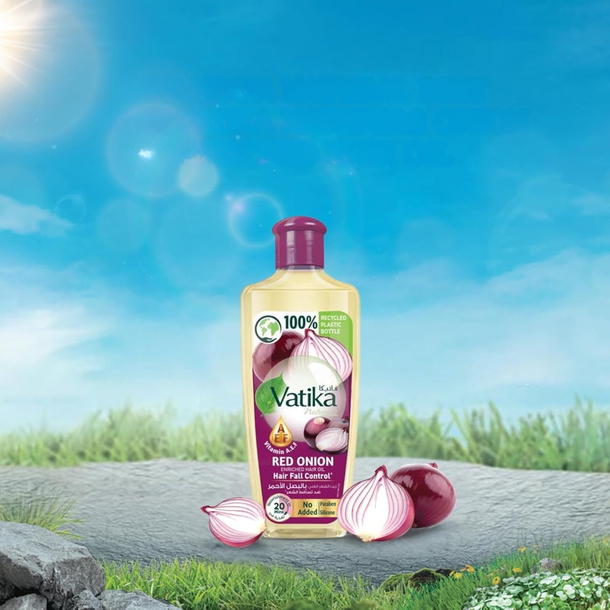 VATIKA NATURALS - Vatika Aceite Capilar Cebolla 200 ml