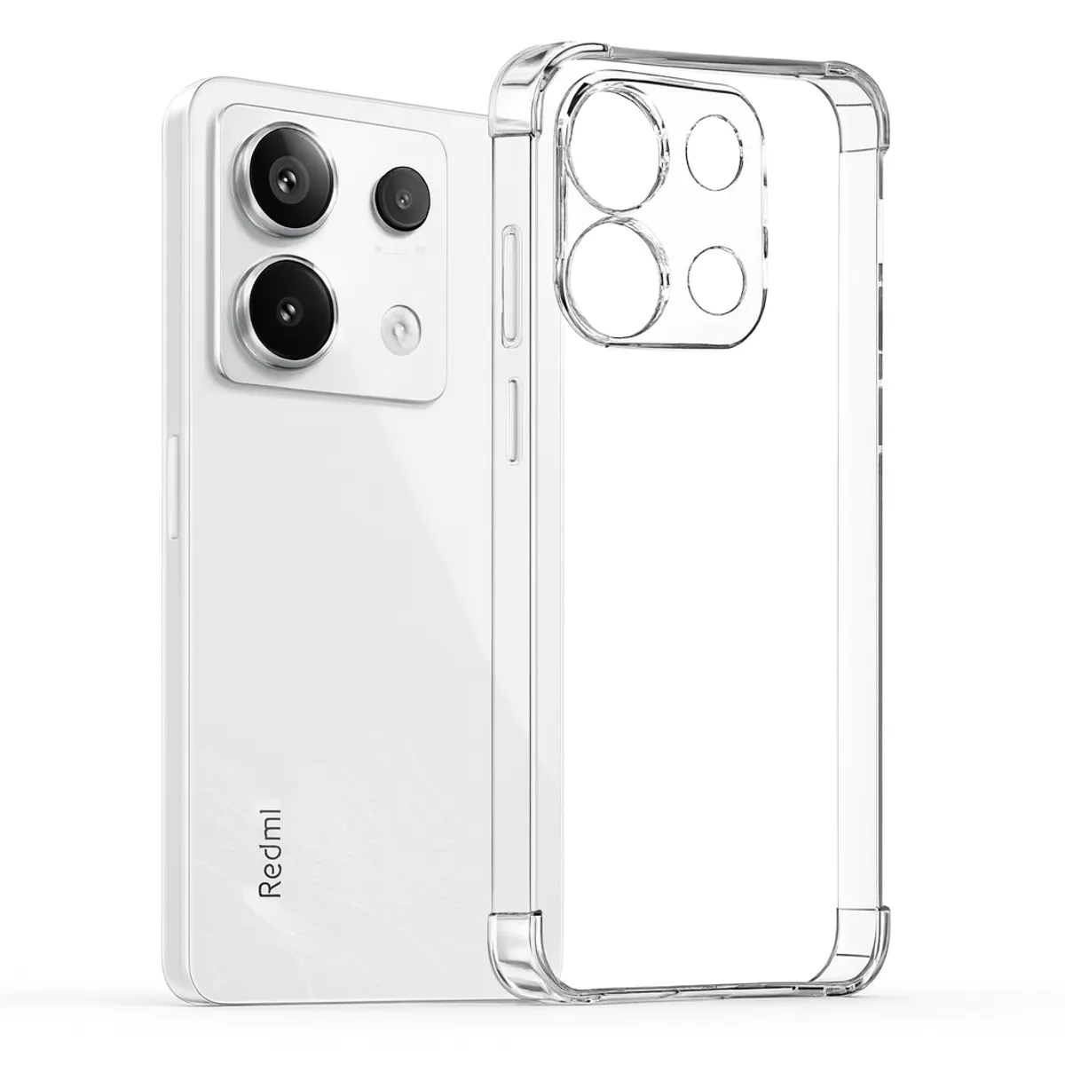 GENERICO - CARCASA TRANSPARENTE ANTIGOLPE REFORZADA PARA XIAOMI REDMI 15C 4G