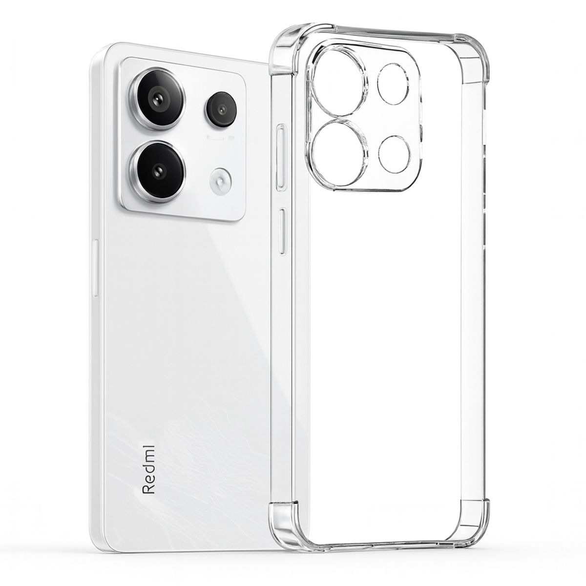 GENERICO - CARCASA TRANSPARENTE ANTIGOLPE REFORZADA PARA XIAOMI REDMI 15C 4G