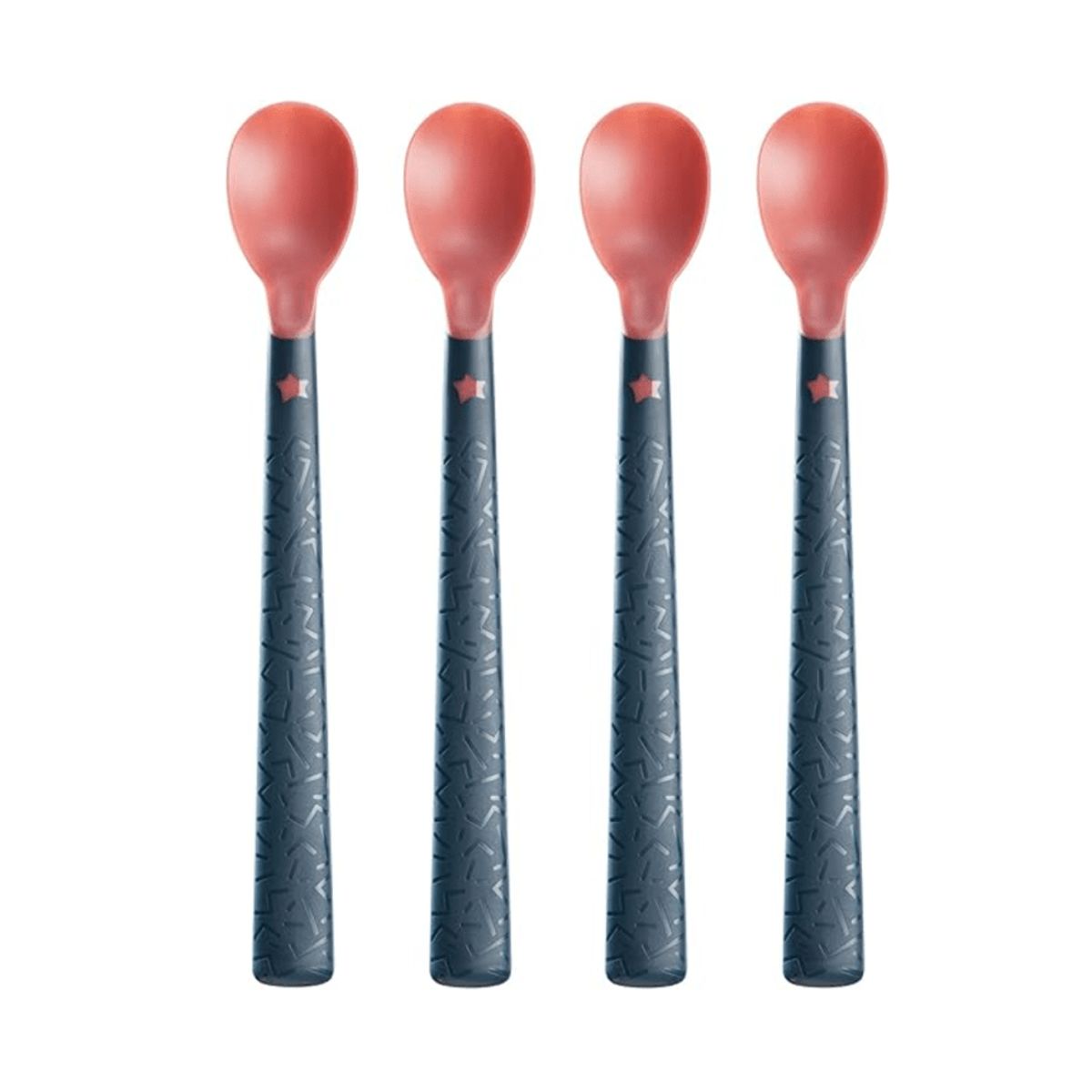 TOMMEE TIPPEE - PACK 4 CUCHARAS DE INICIO CON SENSOR DE TEMPERATURA HEATSENSE 4 MESES+