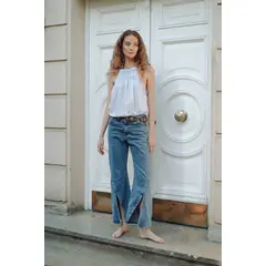 RUPHA - PANTALÓN FILIPA AZUL