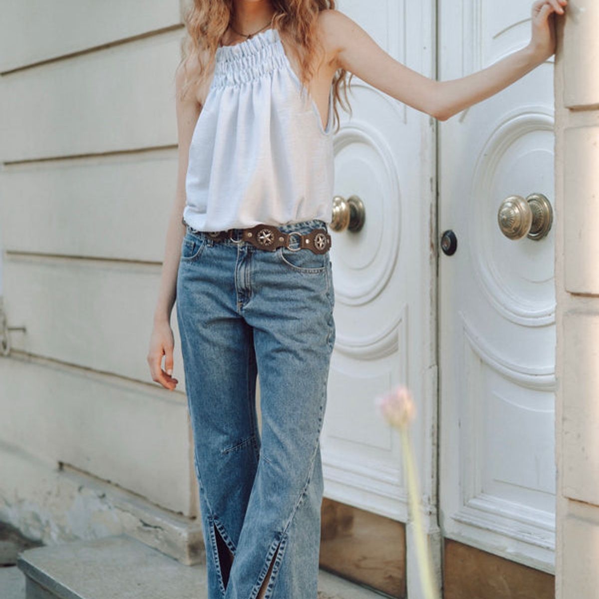 RUPHA - PANTALÓN RUPHA FILIPA AZUL