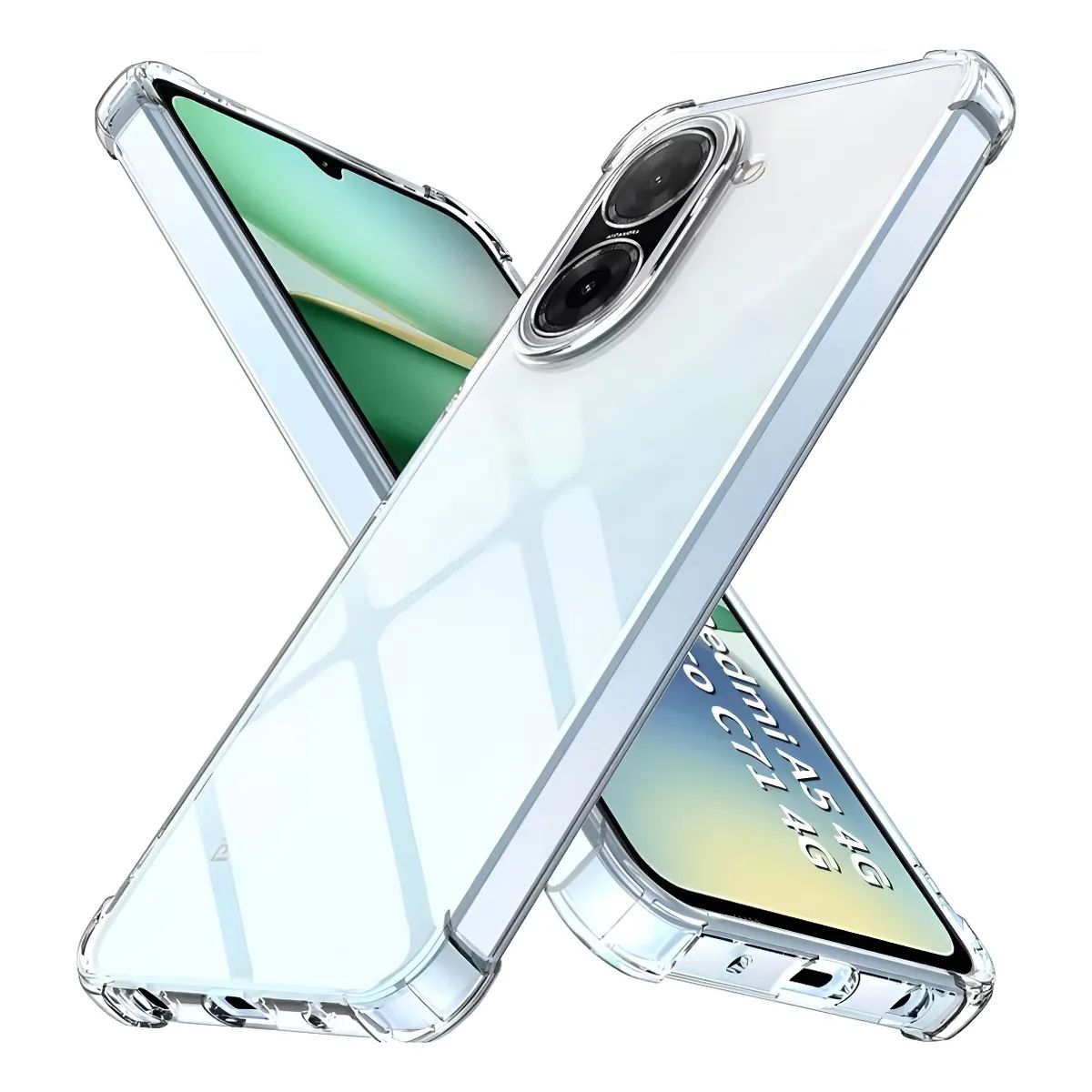 GENERICO - CARCASA TRANSPARENTE ANTIGOLPE REFORZADA PARA XIAOMI POCO C71