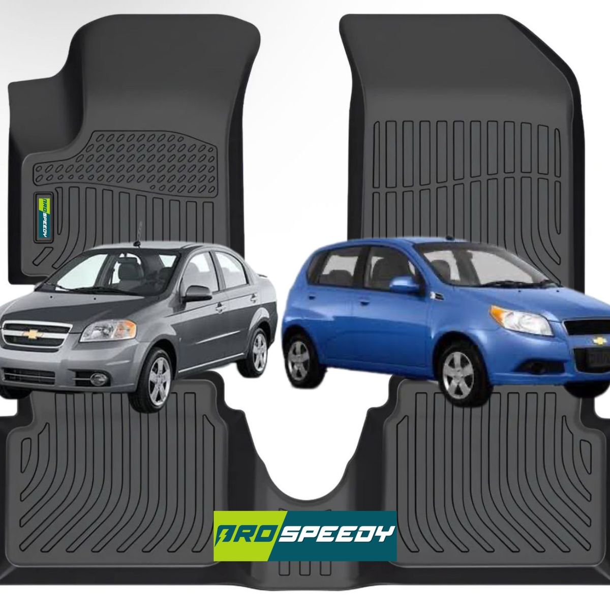 GENERICO - PISOS CALCE PERFECTO PROSPEEDY CHEVROLET AVEO 2006-2019