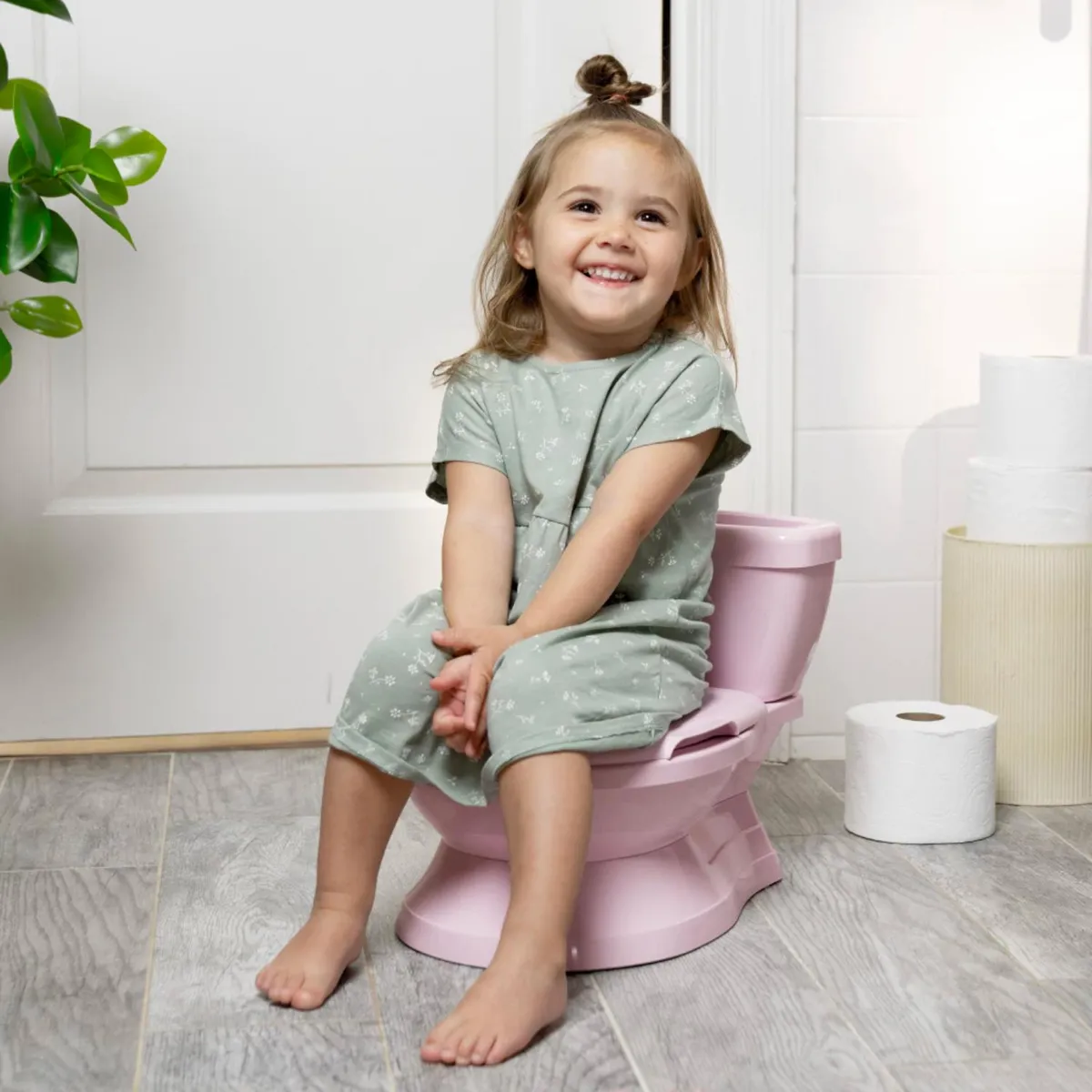 INGENUITY - My Size Potty Pro Pink Summer by Ingenuity