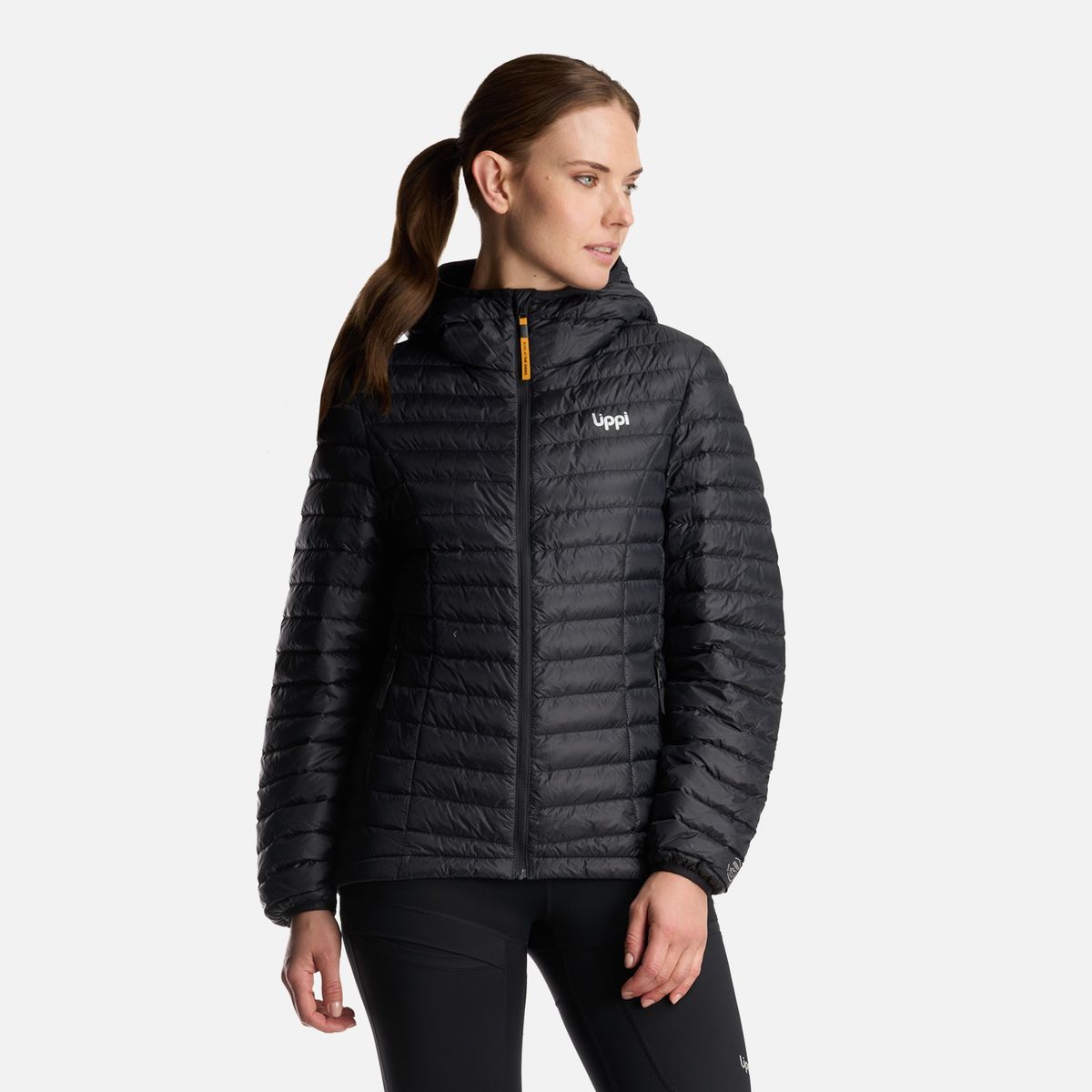 LIPPI - Chaqueta Mujer Peak Down Hoody Jacket Negro Lippi