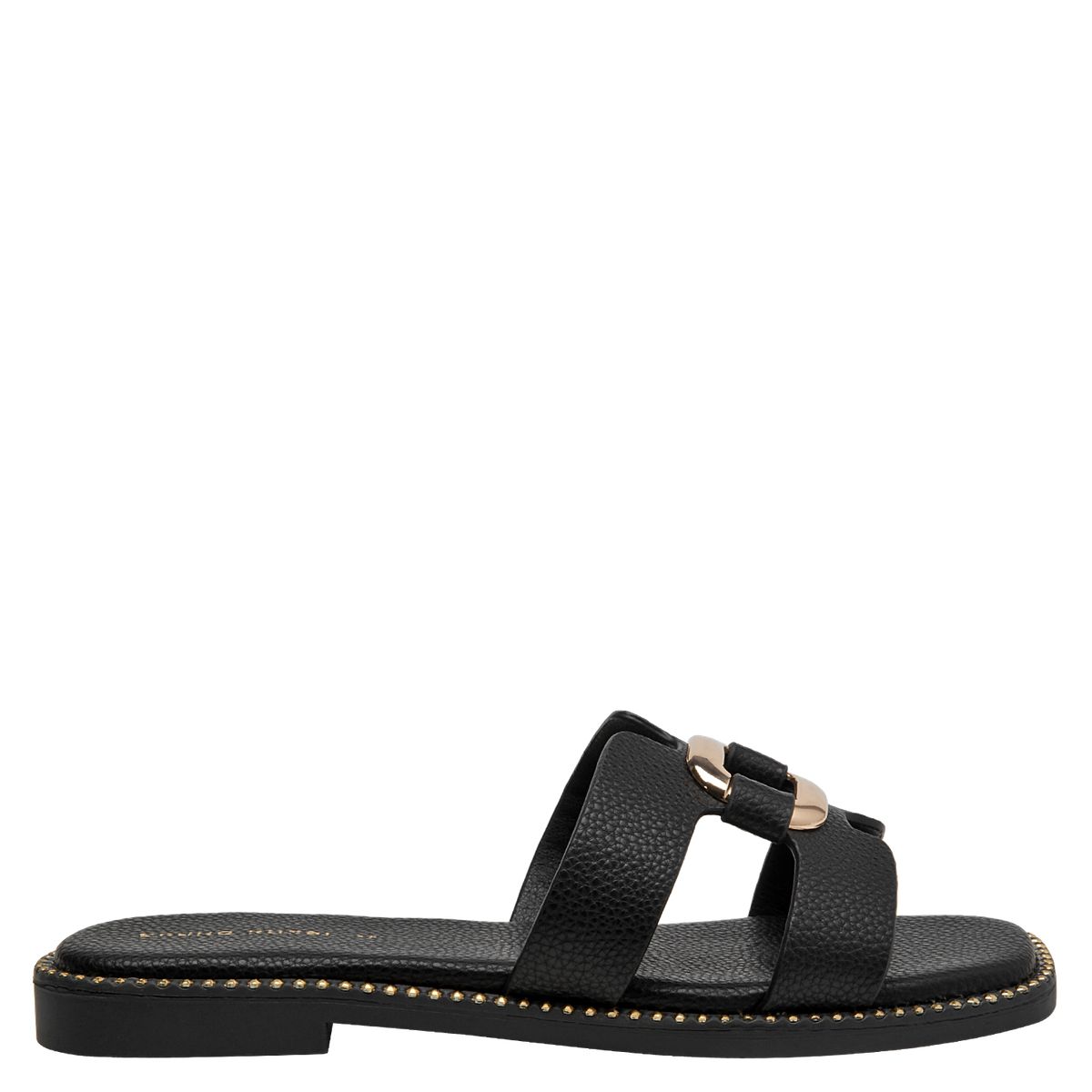 BRUNO ROSSI - Sandalia Mujer Casual Negro Bruno Rossi