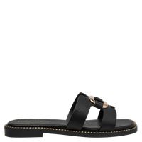 Sandalia Mujer Casual Negro