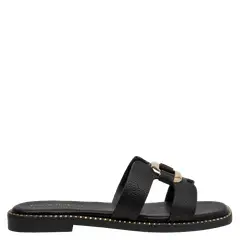 BRUNO ROSSI - Sandalia Mujer Casual Negro