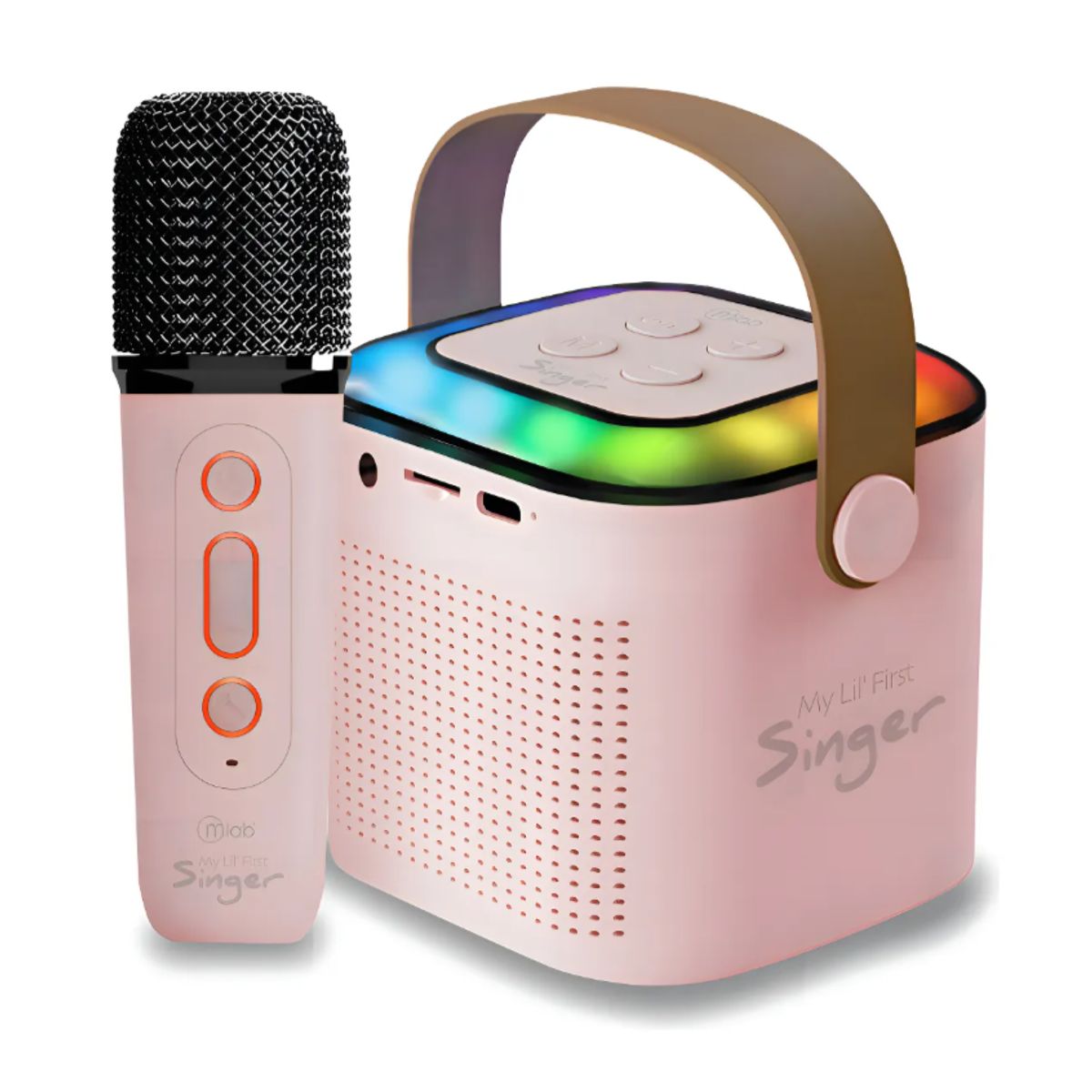 MLAB - Parlante My Lil First Singer Luz Rgb Mic Inalam Mlab