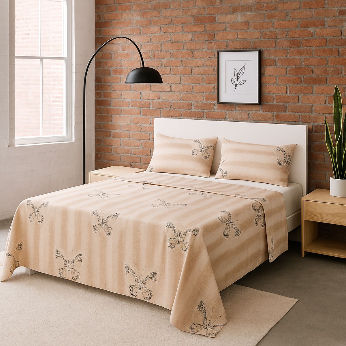 ARMONIA - Juego sábanas clásicas modelo 774 144 hilos 30 7EF