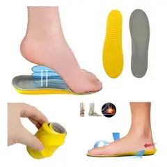 GENERICO - Par Plantillas con Soporte para Arco del Pie Recortable Nº 35 al 40