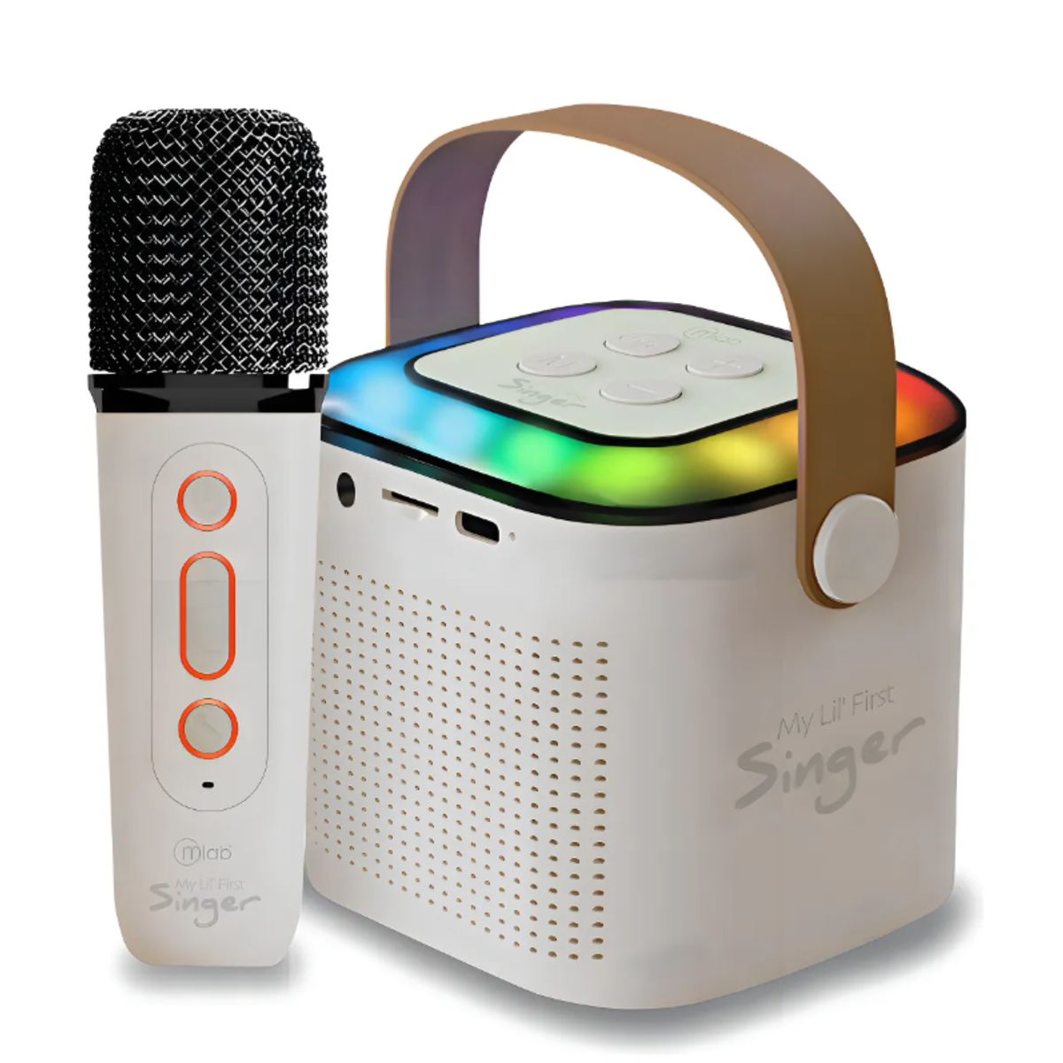 MLAB - Parlante My Lil First Singer Luz Rgb Mic Inalam Mlab