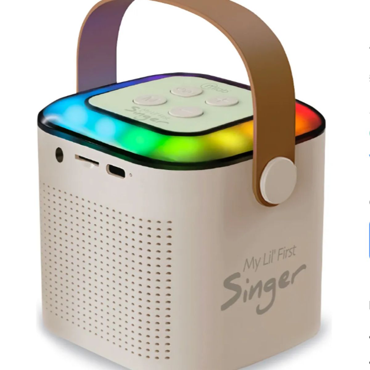 MLAB - Parlante My Lil First Singer Luz Rgb Mic Inalam Mlab