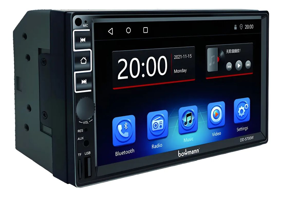 Radio Auto Pantalla 7 Carplay Inalam 2din Bt Mirrorlink Usb sintonizador