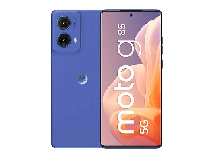Moto G85 5G 256GB 8GB RAM Azul Eléctrico Pantalla pOLED 120Hz Cámara 50MP OIS Batería 5000mAh