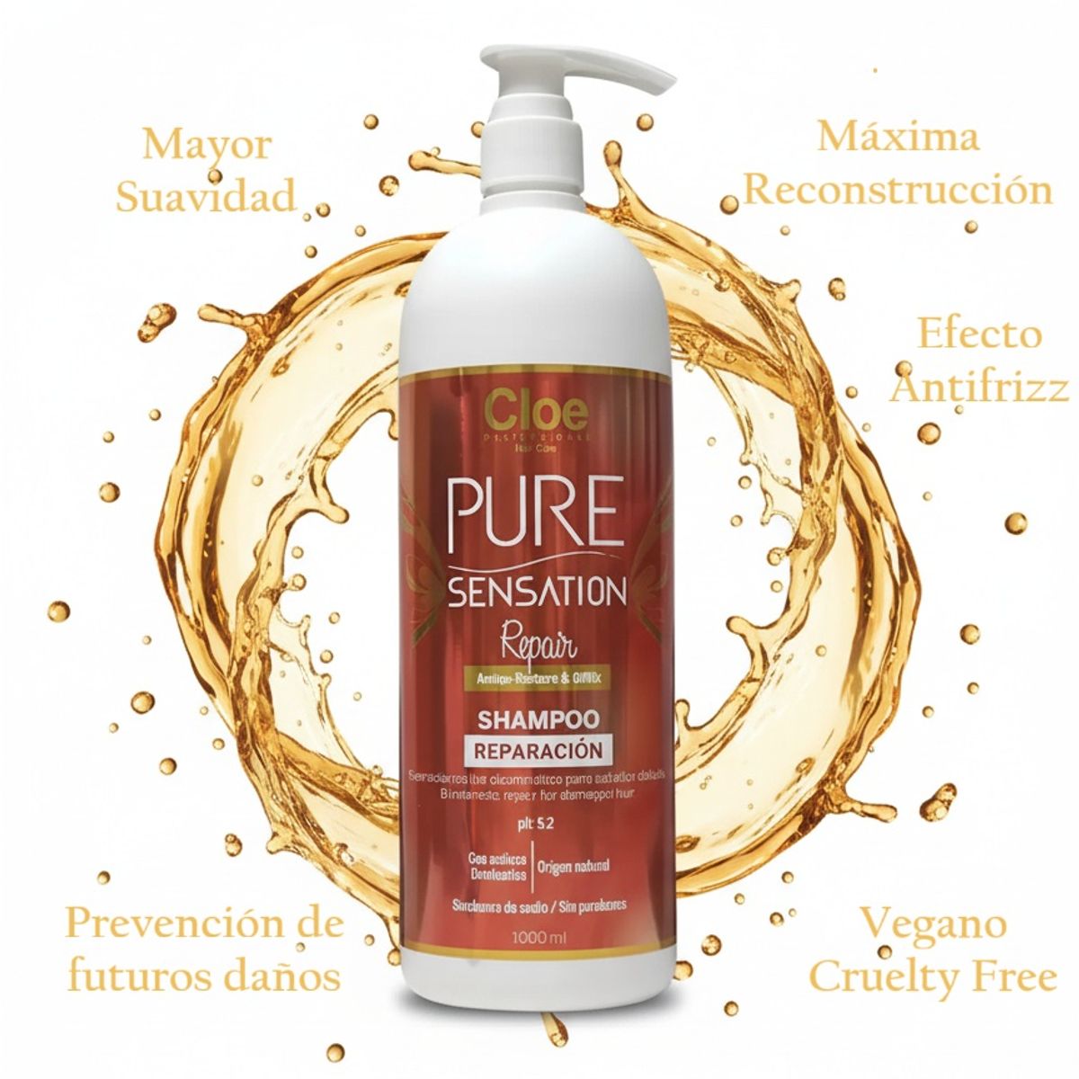 CLOE - Shampoo Pure Sensation Repair Cloe 1000ML