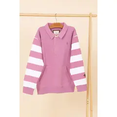 HUSH PUPPIES - Polerón Niña Cleo Rosado