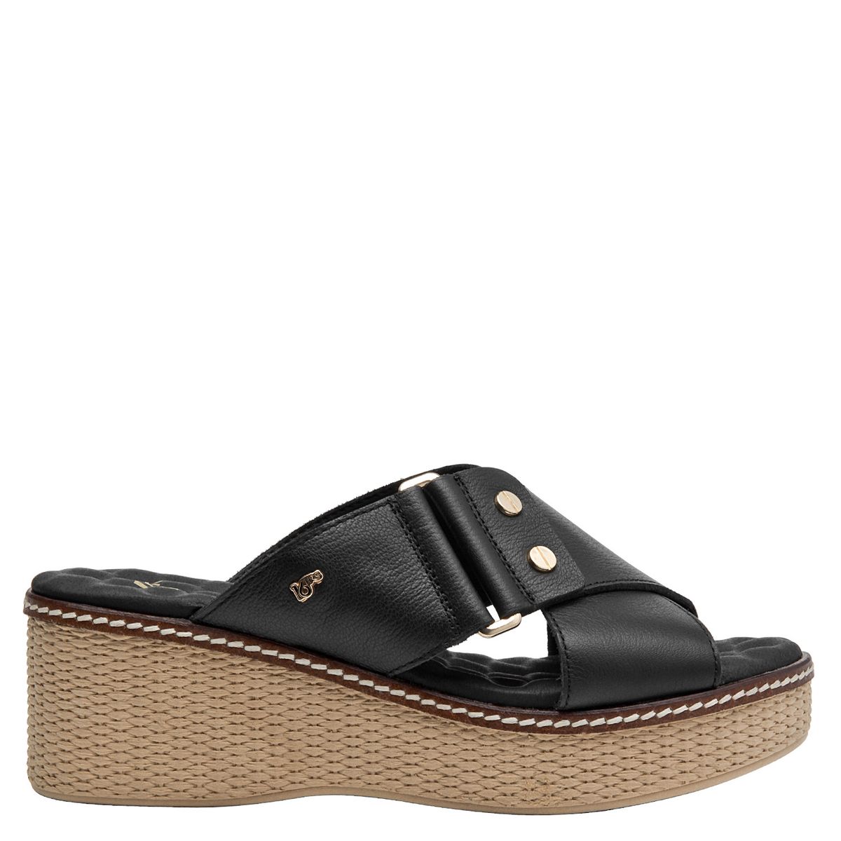 16 HRS - Sandalia Mujer Casual Negro 16 Hrs