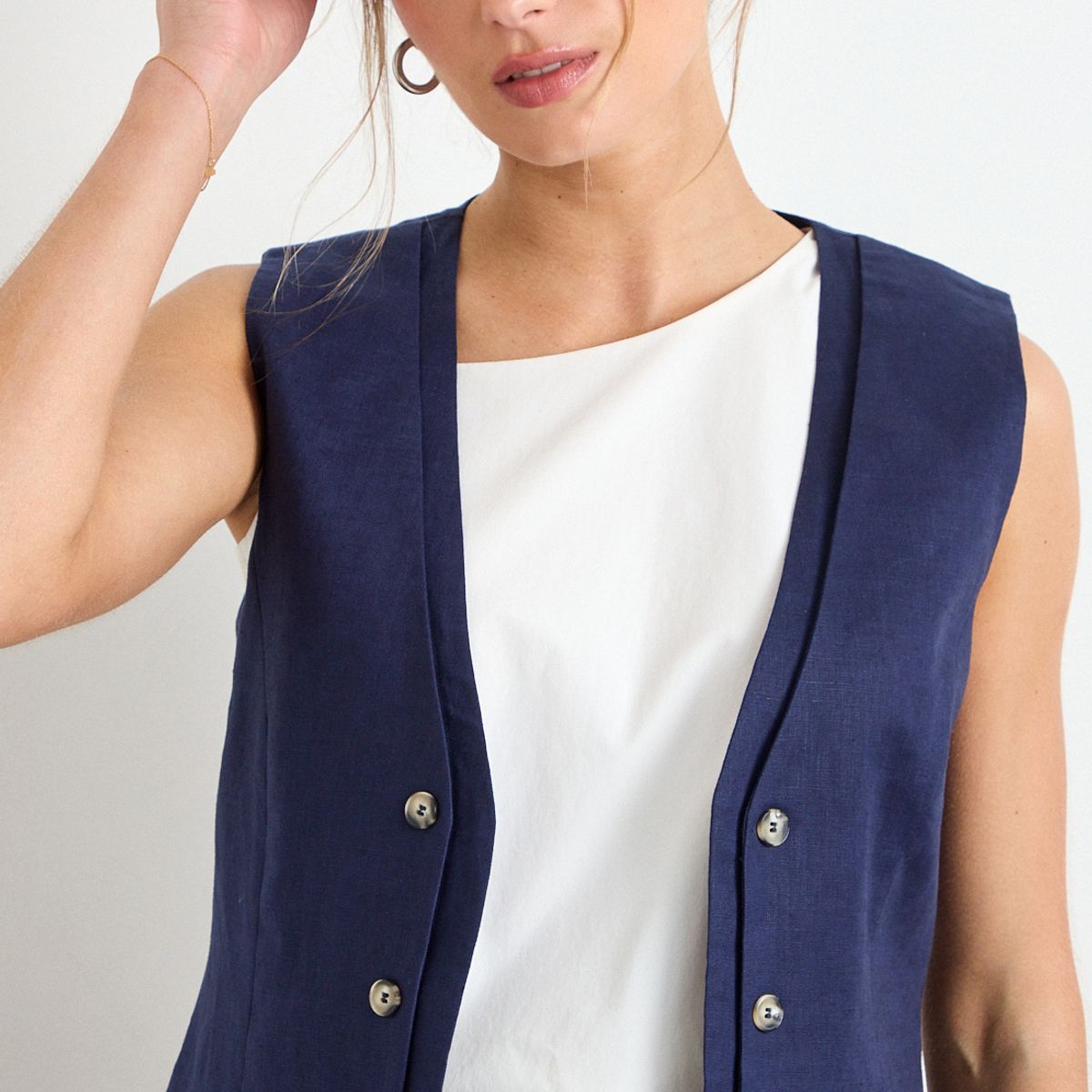 IO - Gillete Liso Mujer Azul Io