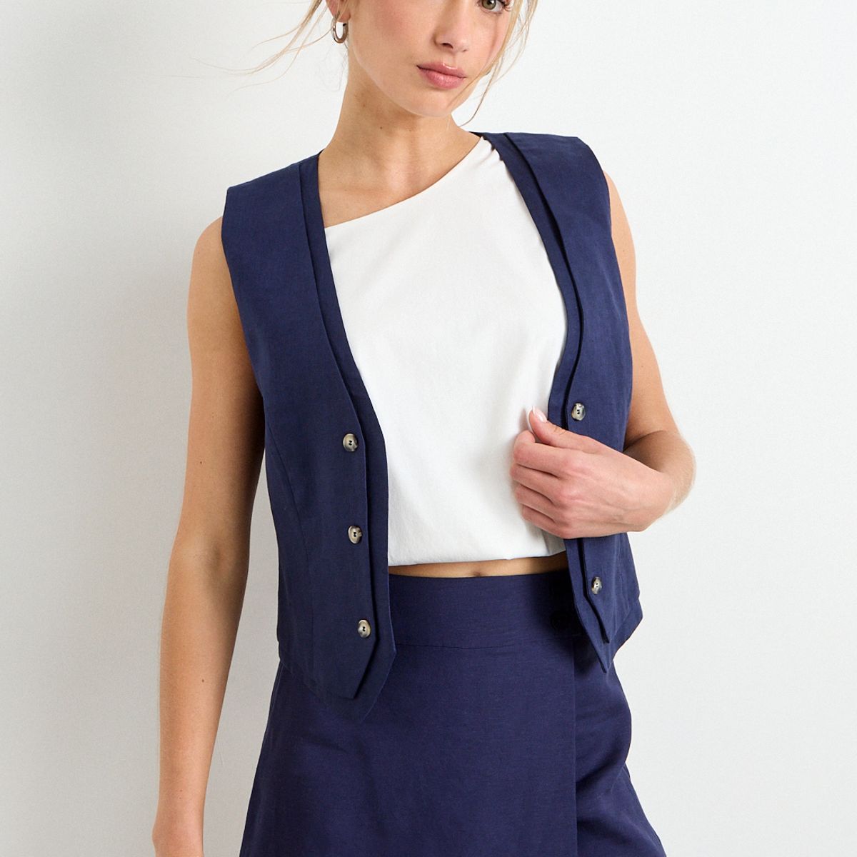 IO - Gillete Liso Mujer Azul Io