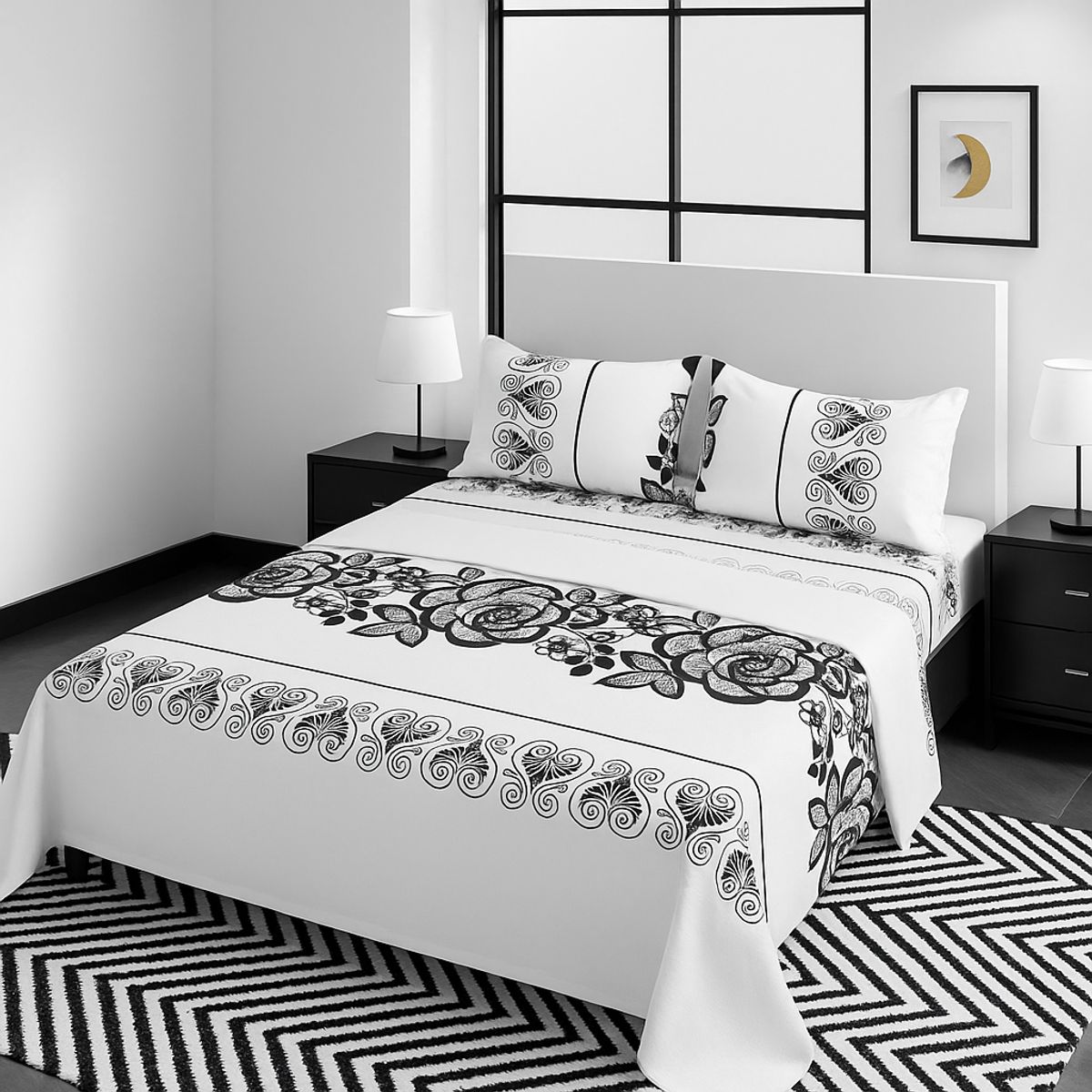 ARMONIA - Juego de sábanas 30 144 hilos clásicas edición 766 7EF