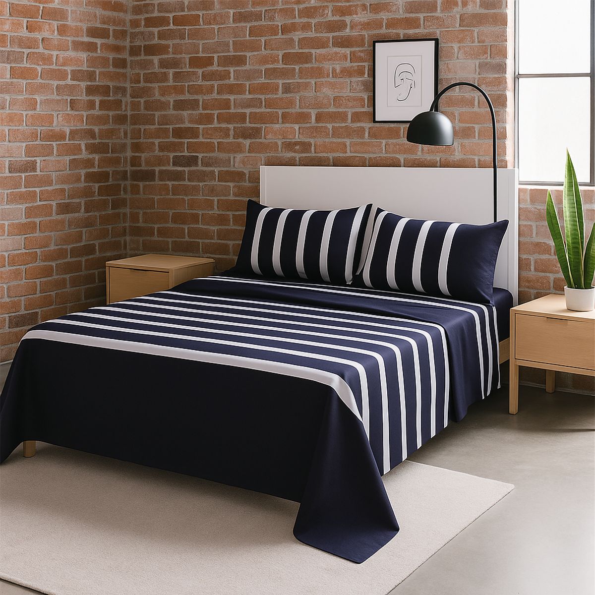 ARMONIA - tipo 762 juego de sábanas 30 clásicas 144 hilos 7EF