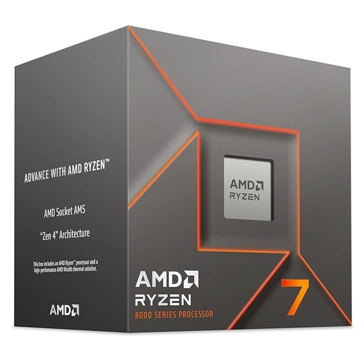 AMD CORP - Cpu Amd - Socket Am5 - Ryzen 7 8700f - 4.1 Ghz - 8 Core