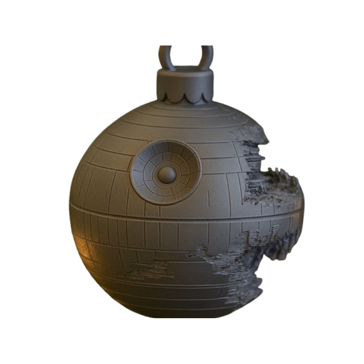 GENERICO - Adorno de Navidad - Estrella de la Muerte Starwars