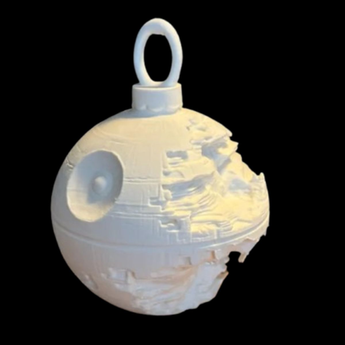 GENERICO - Adorno de Navidad - Estrella de la Muerte Starwars