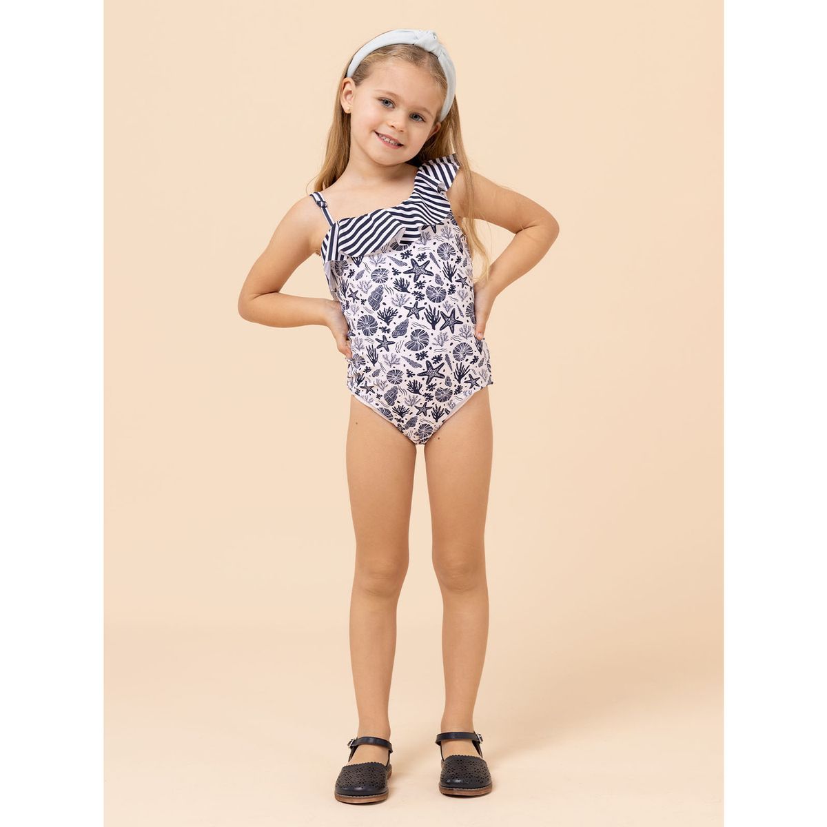 HUSH PUPPIES - Traje De Baño Niña Vittoria Azul HUSH PUPPIES