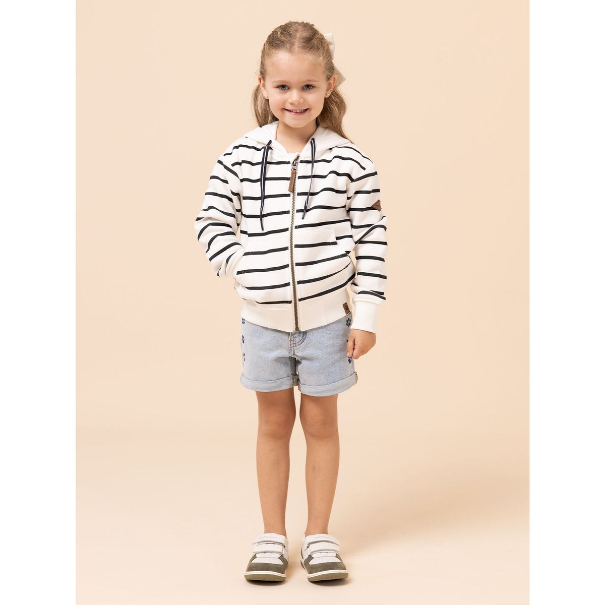 HUSH PUPPIES - Polerón Niña Vicenza Blanco HUSH PUPPIES