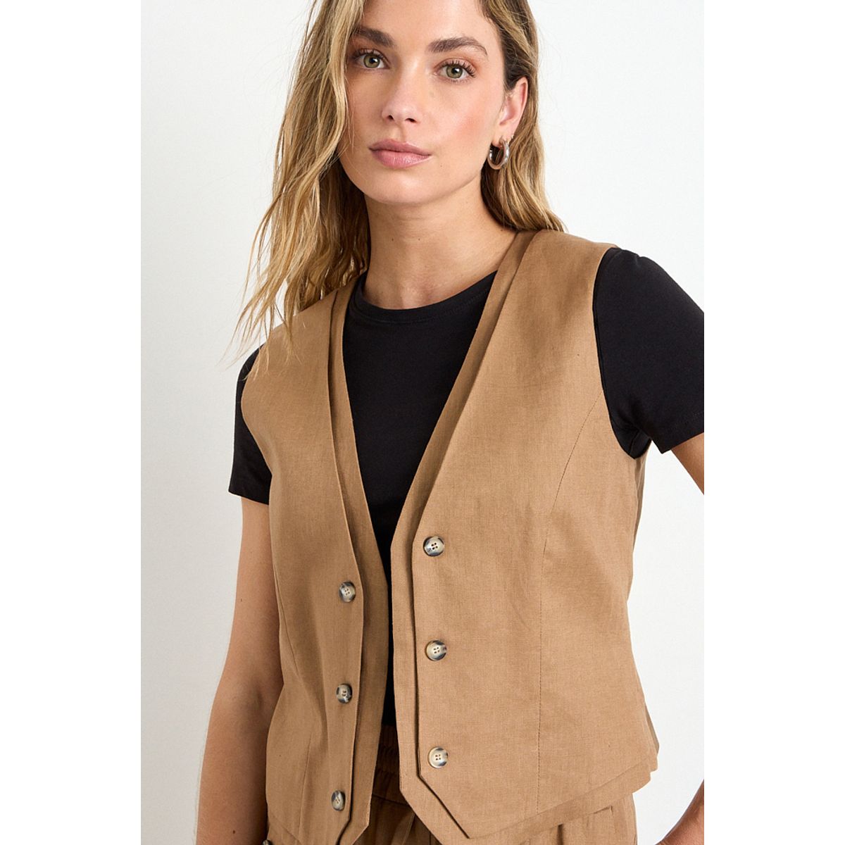 IO - Gillete Liso Mujer Café Io