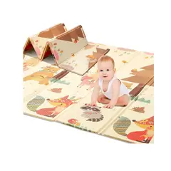 GENERICO - Alfombra Antigolpes Niño Bebe Con Bolso 180x200x1cm