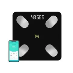 GENERICO - Pesa Digital De Baño Con Bluetooth Mediciones