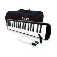 FUSSEN - Melódica 32 Notas + Estuche + Boquilla Negro