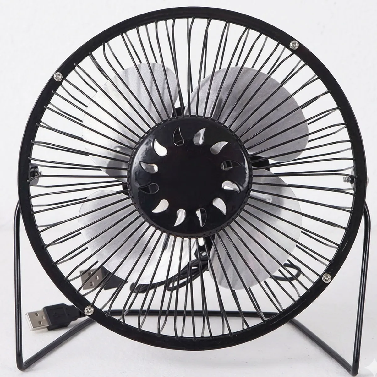 VENTILADOR USB NEGRO REGULACIÓN VERTICAL, marca GENERICO - Foto 2