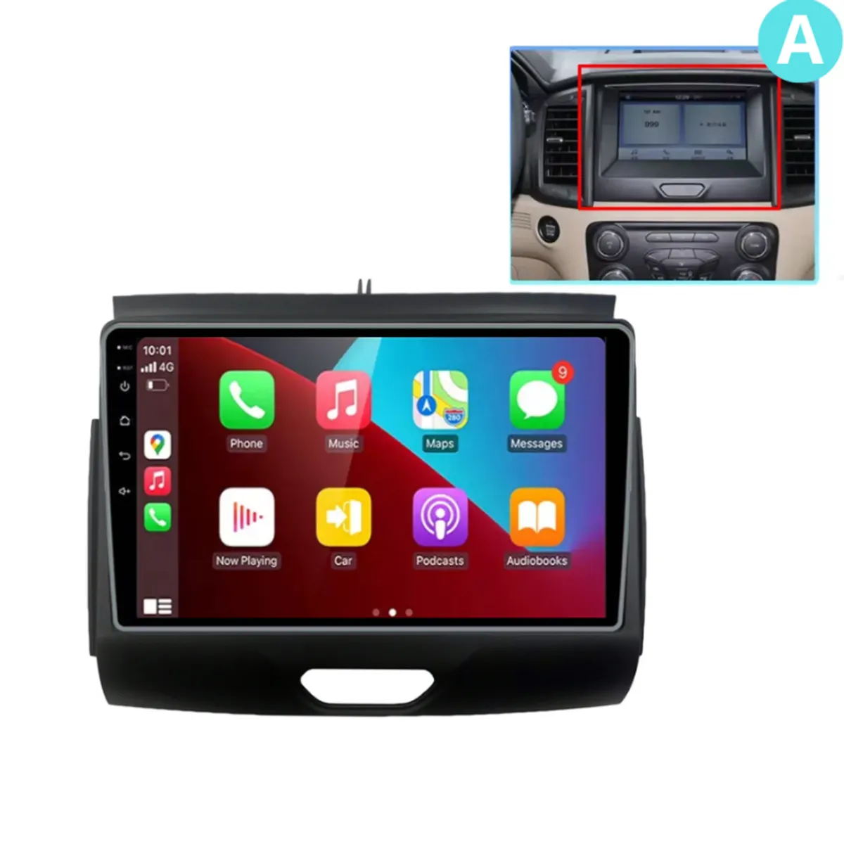 OEM - Radio Android Auto Carplay Ford Ranger mod 1 2018-2023 -2gb+32gb