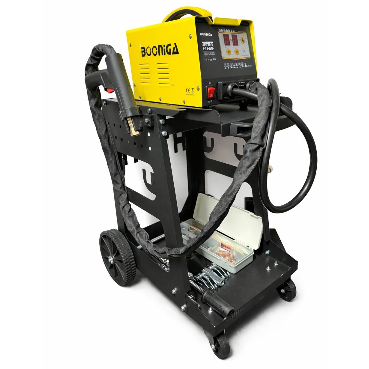 ALTERNATIVE - Desabollador Spotter Digital + Carrito - Incluye Accesorios Profesional