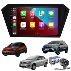 OEM - Radio Android Auto Carplay Gol Voyage Saveiro +2016 -2gb+32gb